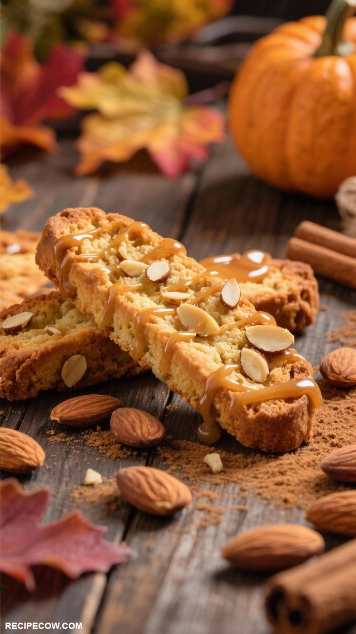 fall baking recipes Maple Almond Biscotti