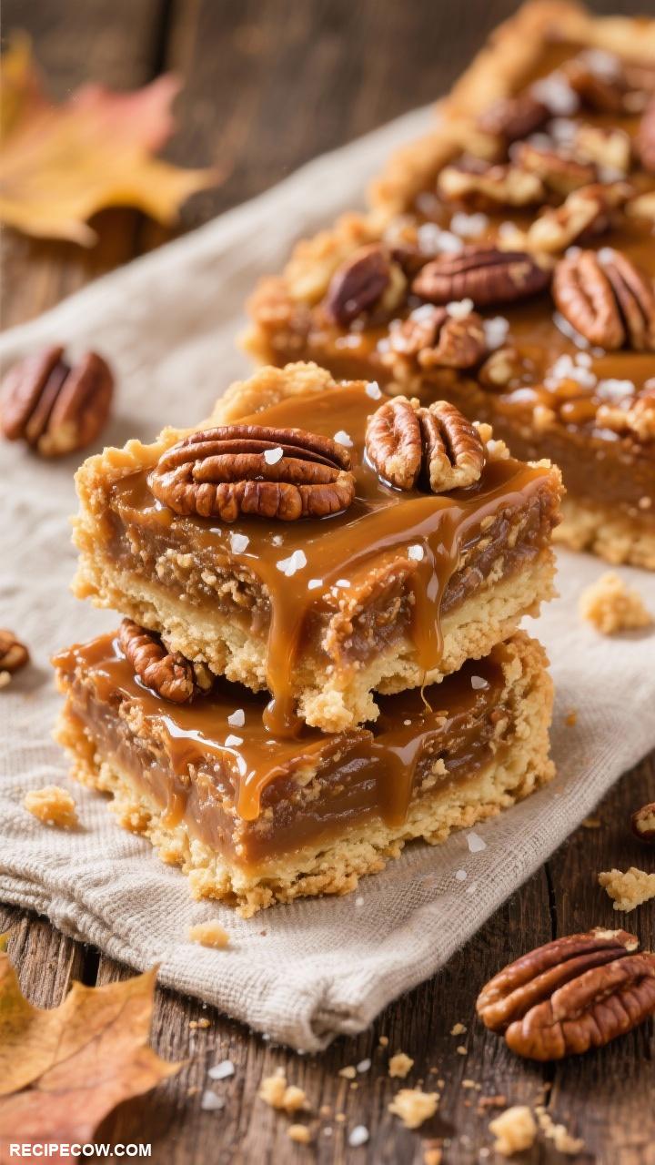 fall baking recipes Pecan Pie Bars
