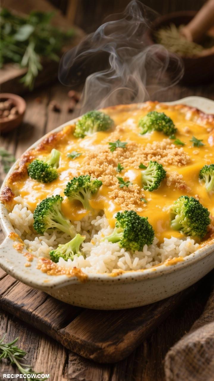 instant pot recipes Cheesy Broccoli Rice Casserole