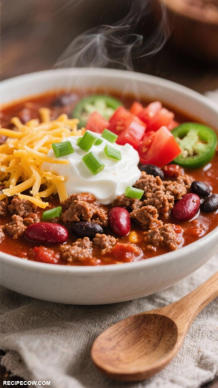 instant pot recipes Classic Beef Chili with Beans