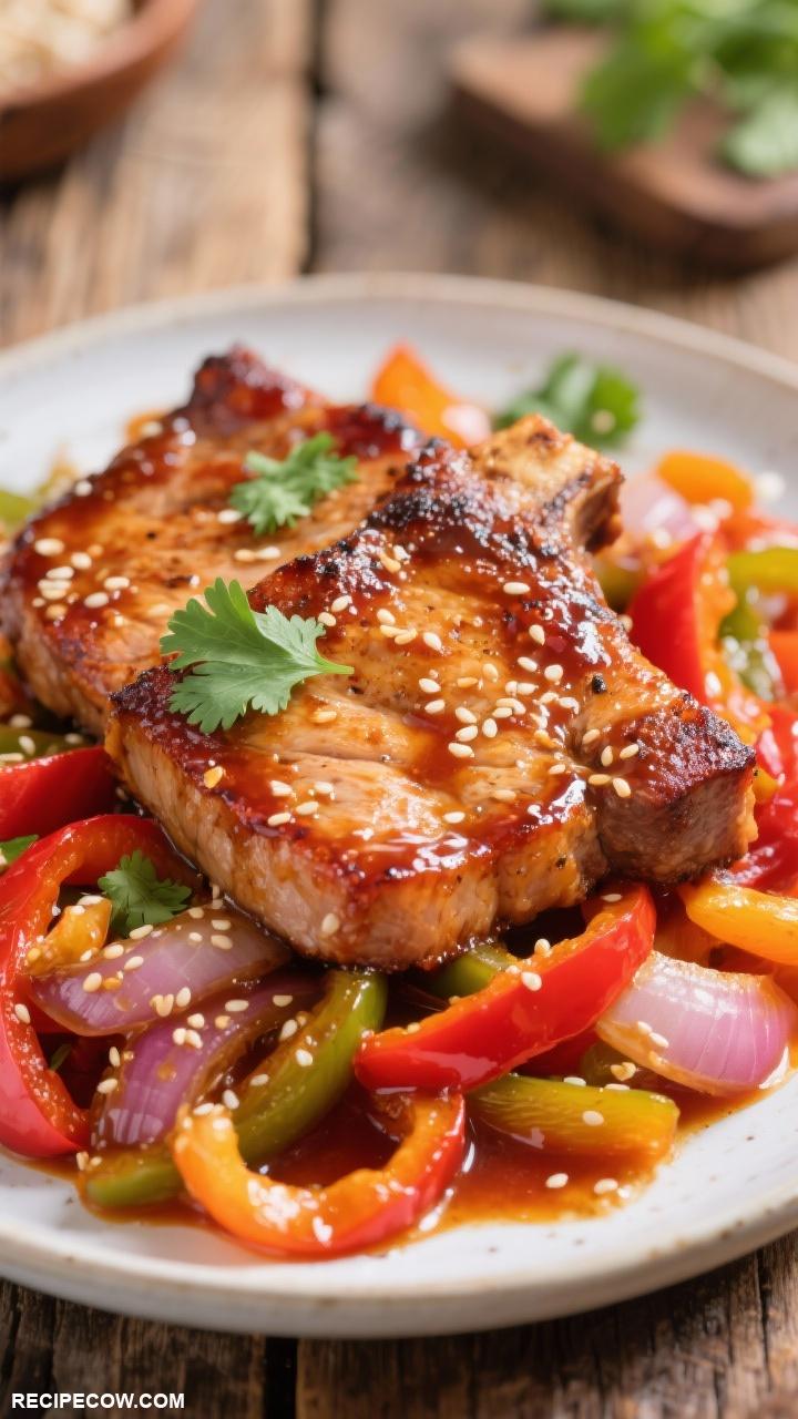 instant pot recipes Sweet and Sour Pork Chops