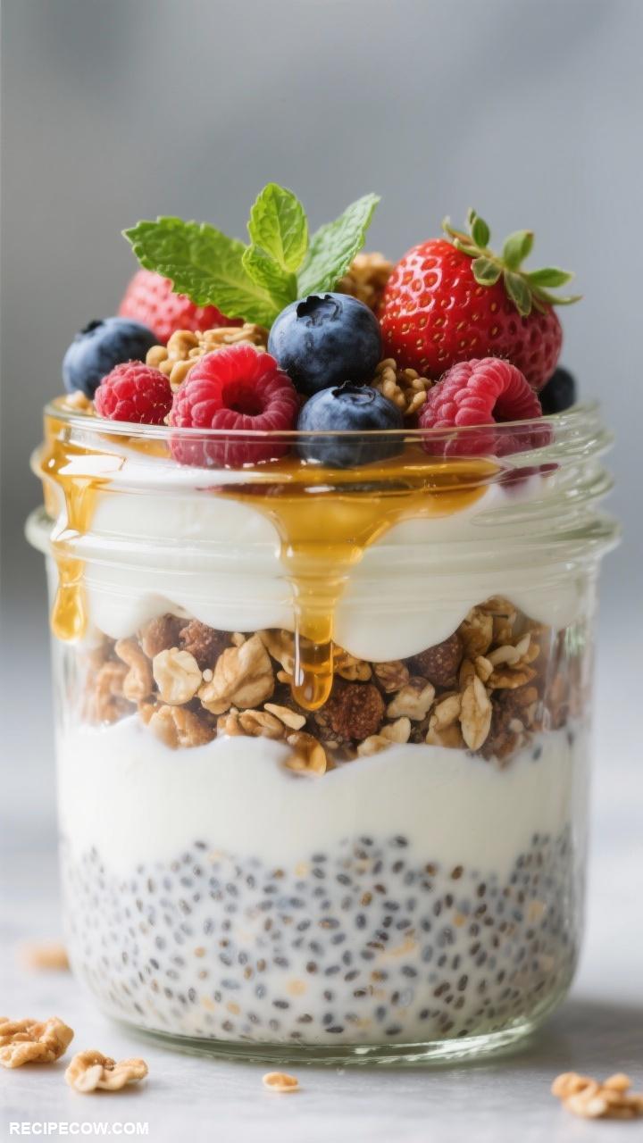 quick breakfast recipes Chia Seed Pudding Delight