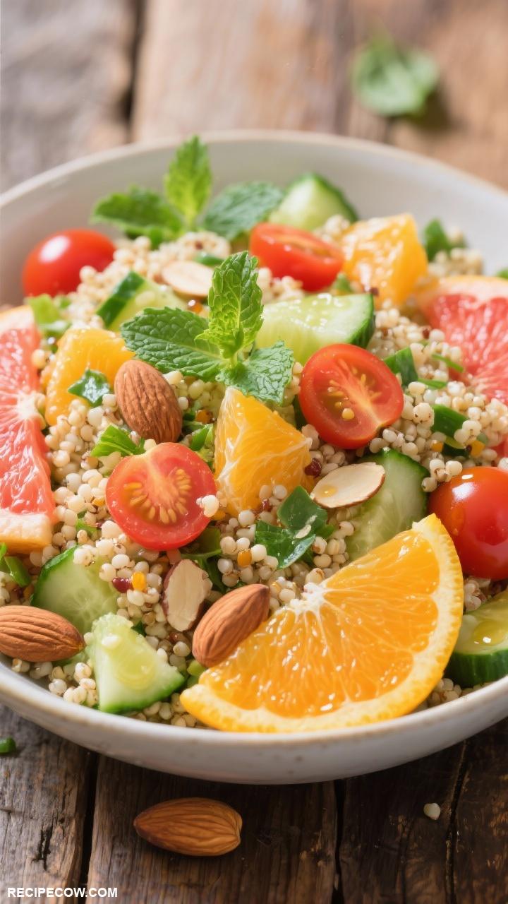 spring meals Citrus Quinoa Salad