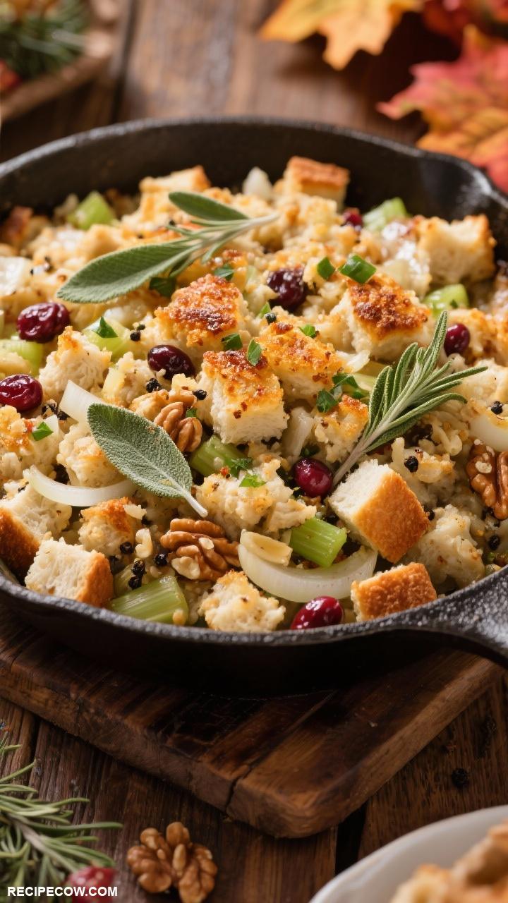 thanksgiving recipes Classic Stuffing with Sage
