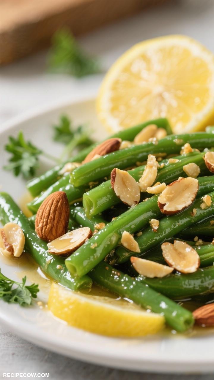 thanksgiving recipes Green Bean Almondine