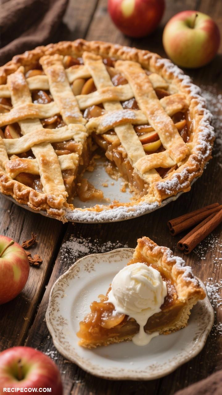 traditional american recipes Old Fashioned Apple Pie