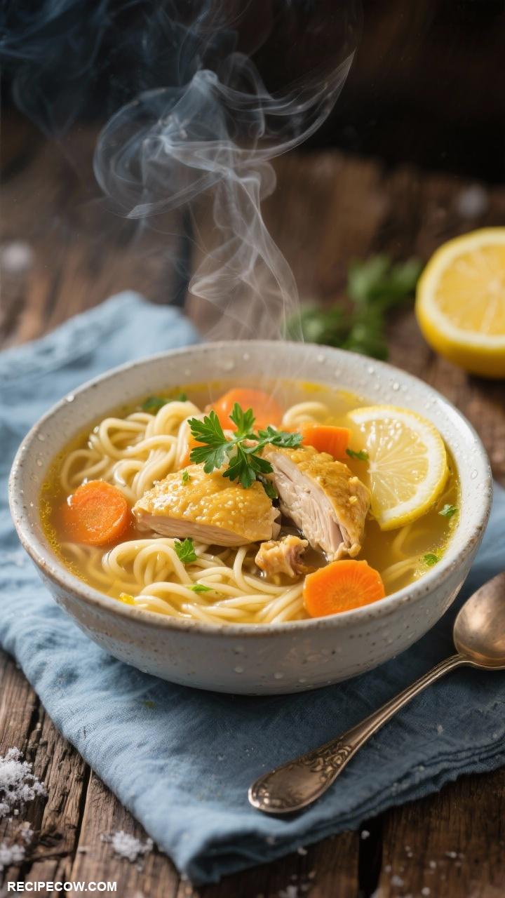 winter meals Classic Chicken Noodle Soup