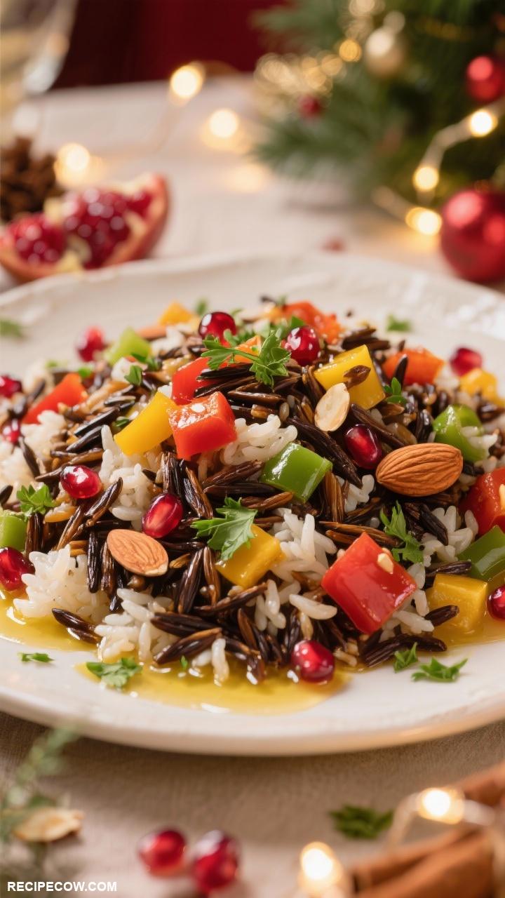 Christmas side dishes Wild Rice Pilaf
