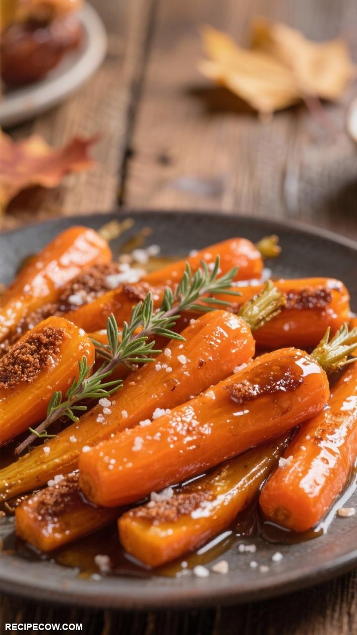 Thanksgiving sides Maple Glazed Carrots