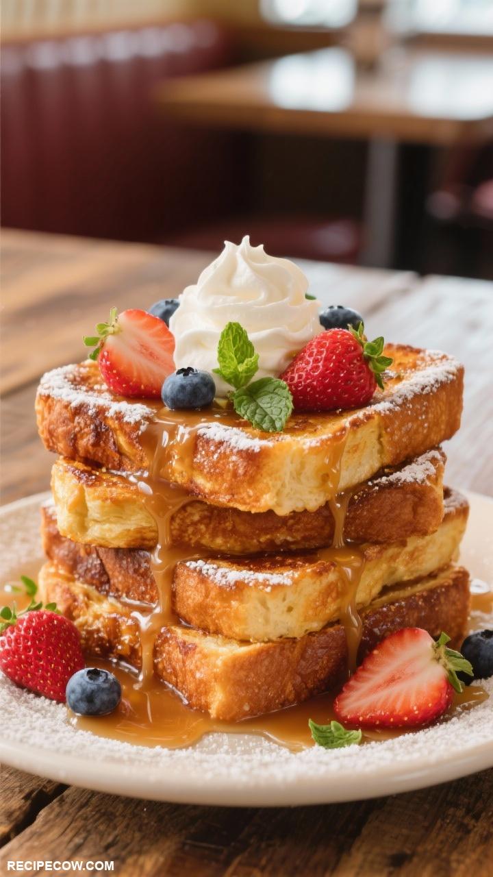 classic diner foods French Toast Stack