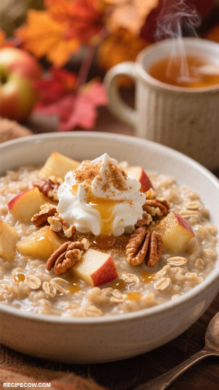 fall meal ideas Apple Cinnamon Oatmeal