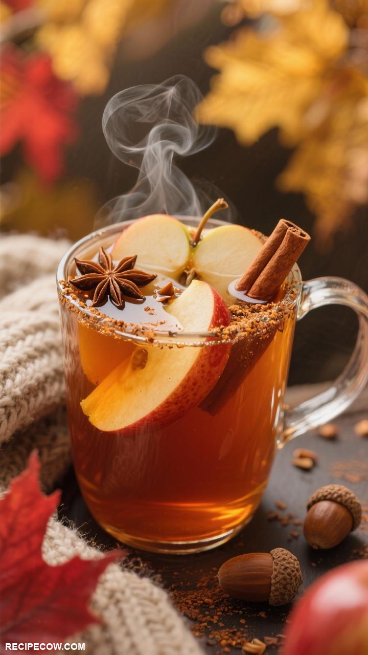 fall meal ideas Hot Apple Cider with Spices