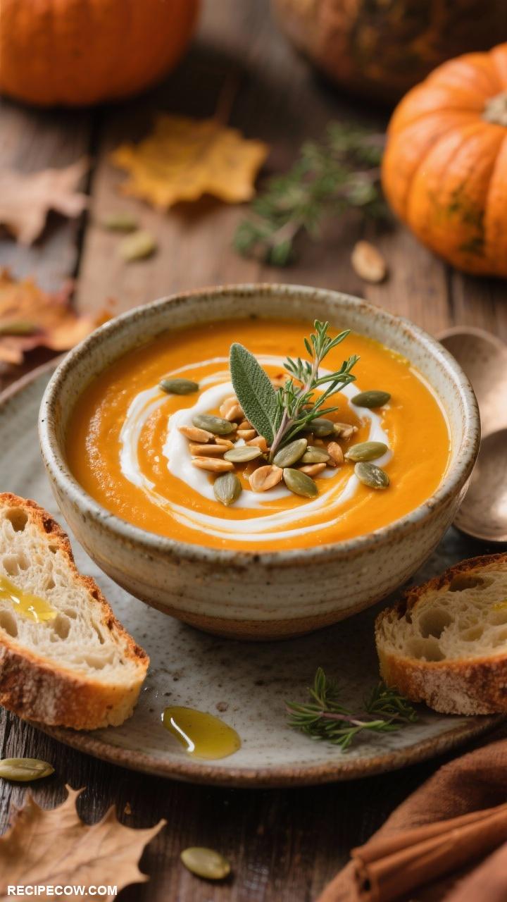 fall meal ideas Pumpkin Spice Soup