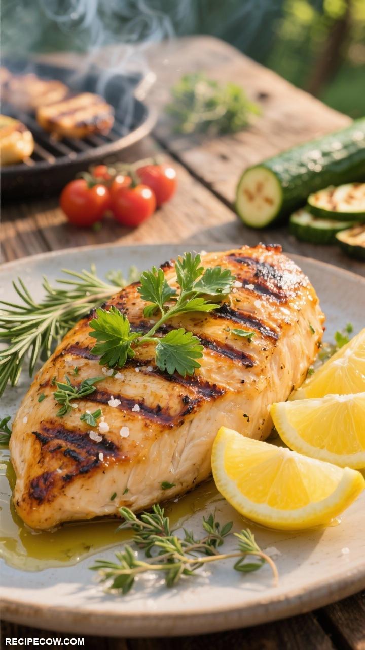 grilling ideas for dinner Grilled Lemon Herb Chicken