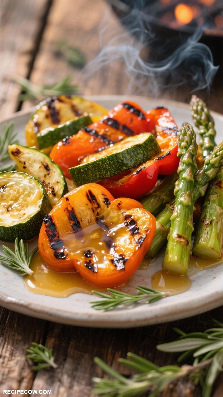 grilling ideas for dinner Honey Mustard Glazed Veggies