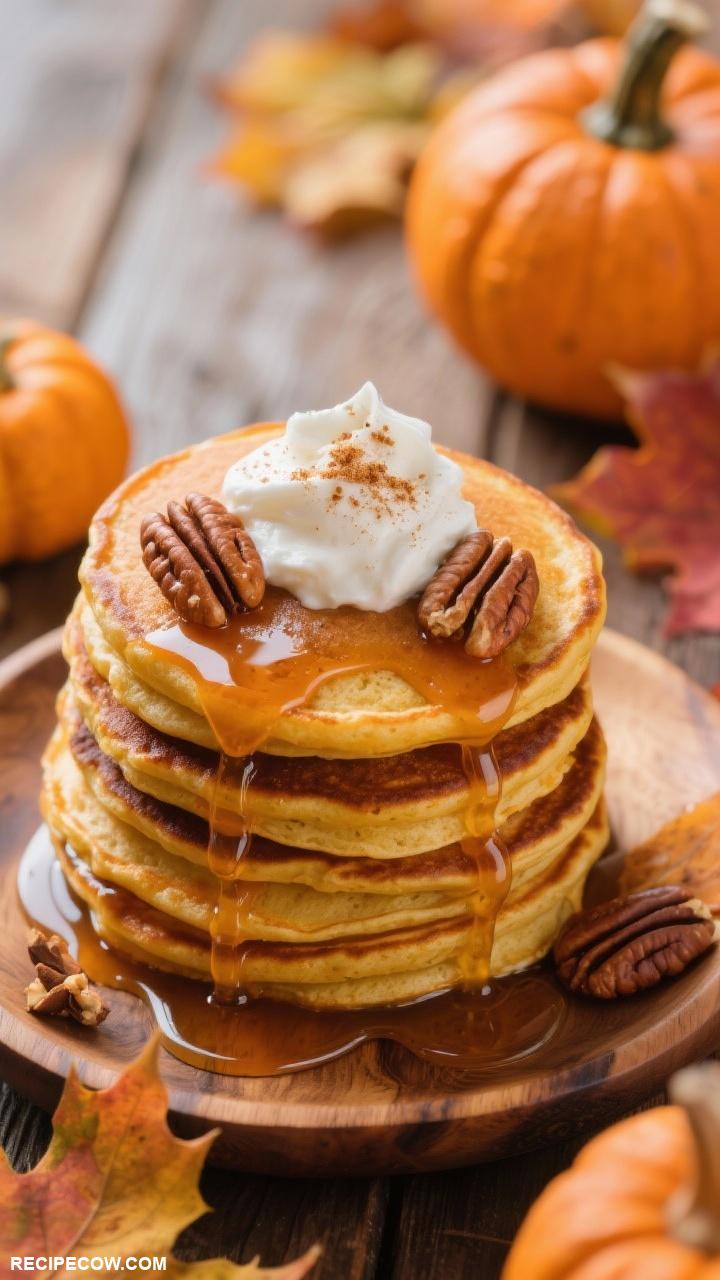 pumpkin recipes Pumpkin Pancakes with Maple Syrup