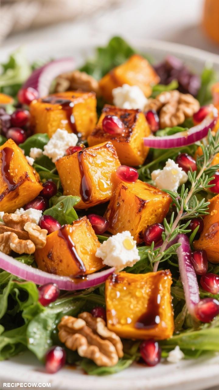 pumpkin recipes Roasted Pumpkin Salad