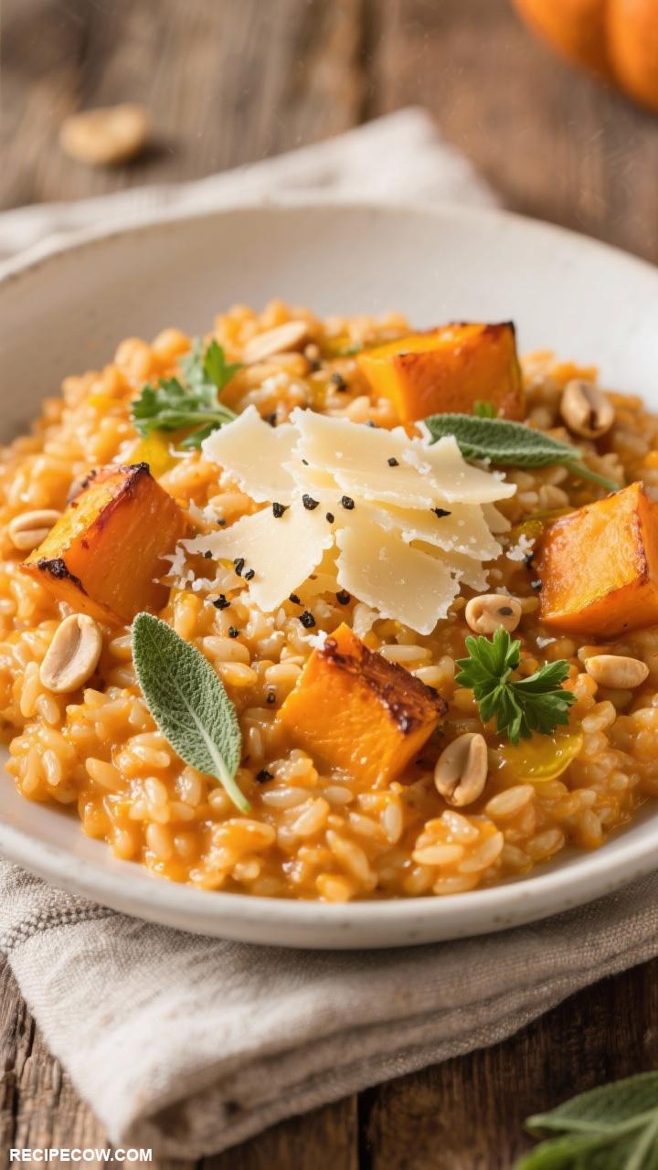 pumpkin recipes Savory Pumpkin Risotto