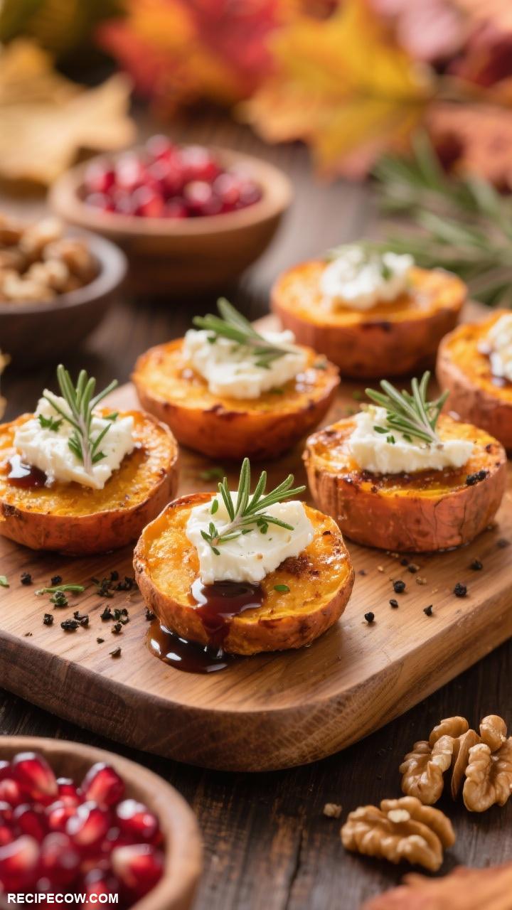 thanksgiving appetizers Sweet Potato Bites