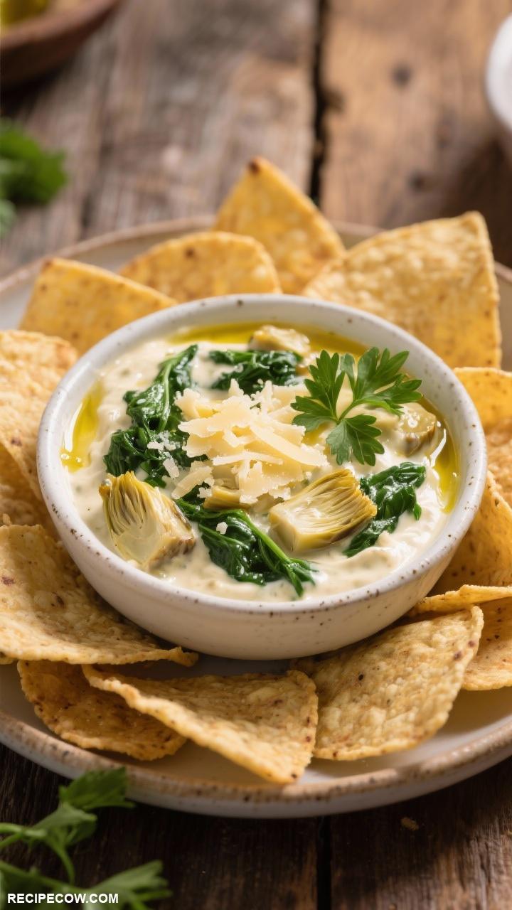 Gluten free appetizers Spinach Artichoke Dip