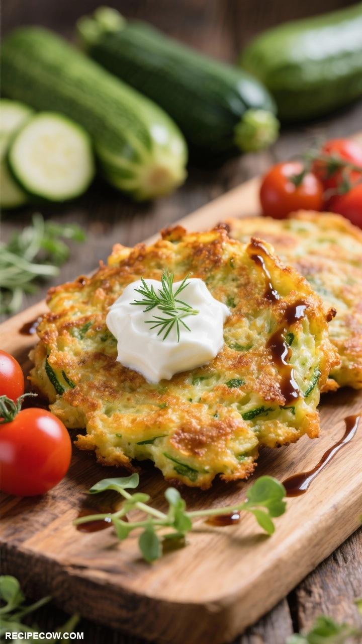 Gluten free appetizers Zucchini Fritters