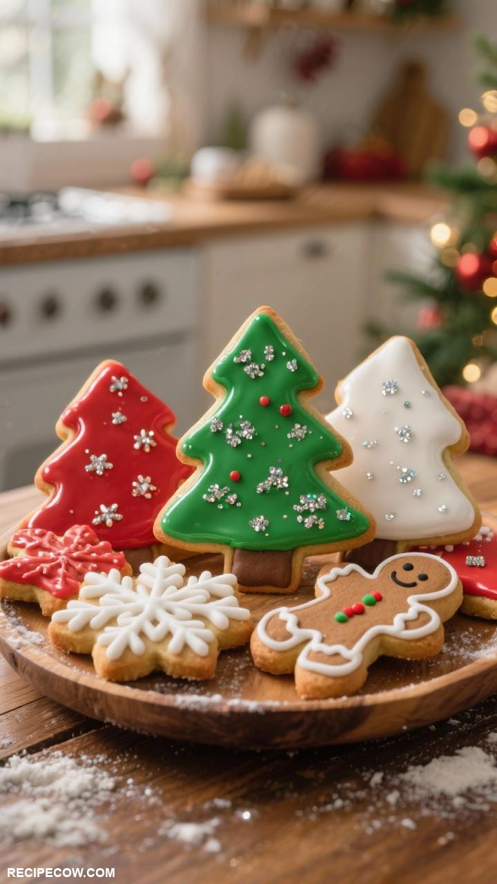 christmas cookies Sugar Cookies with Royal Icing