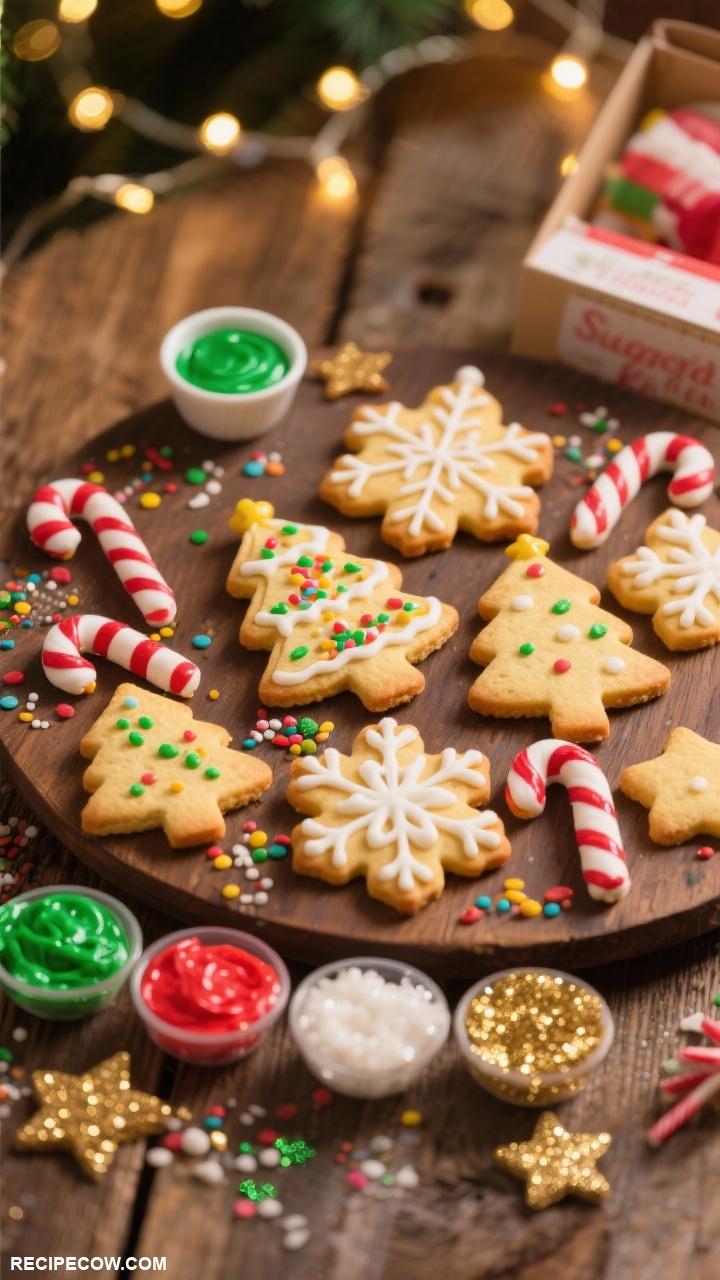 christmas desserts Sugar Cookie Decorating Kit