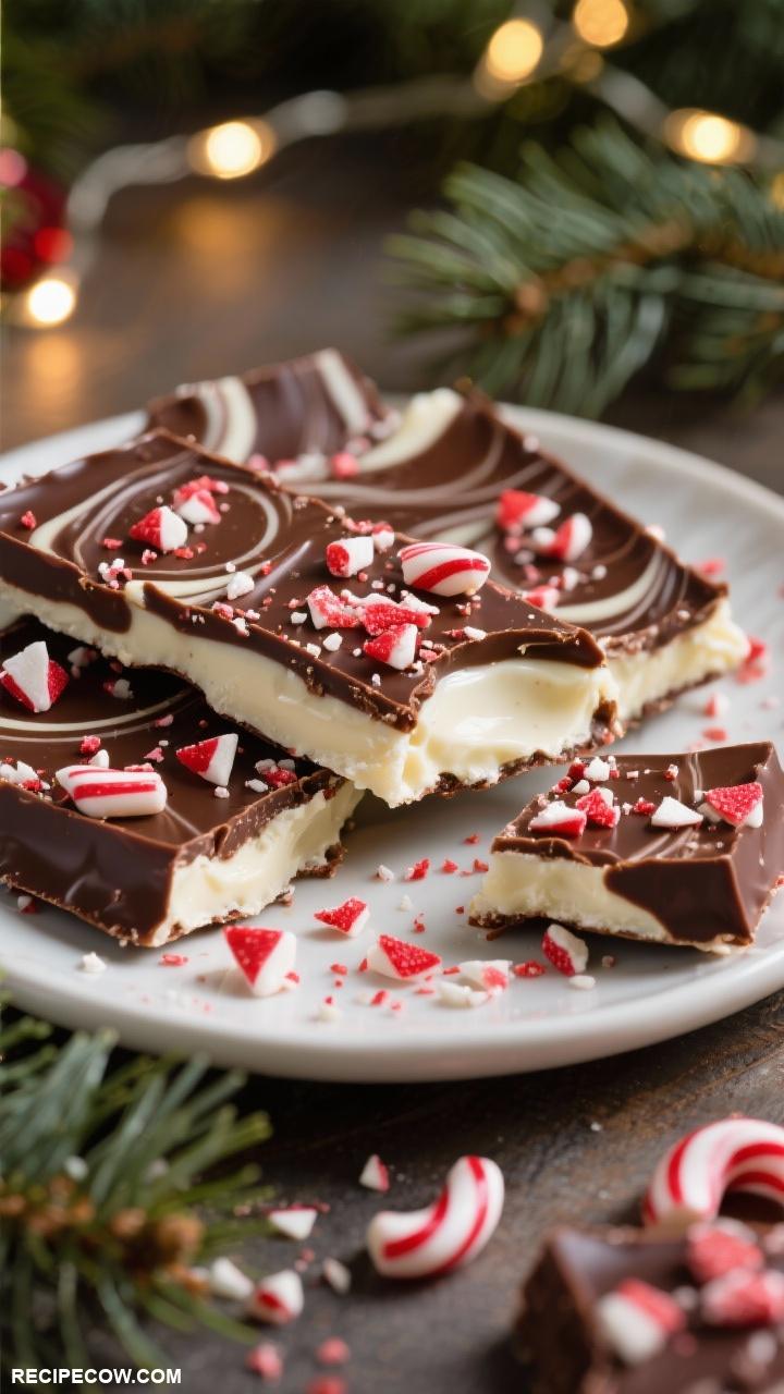 christmas dinner ideas Chocolate Peppermint Bark