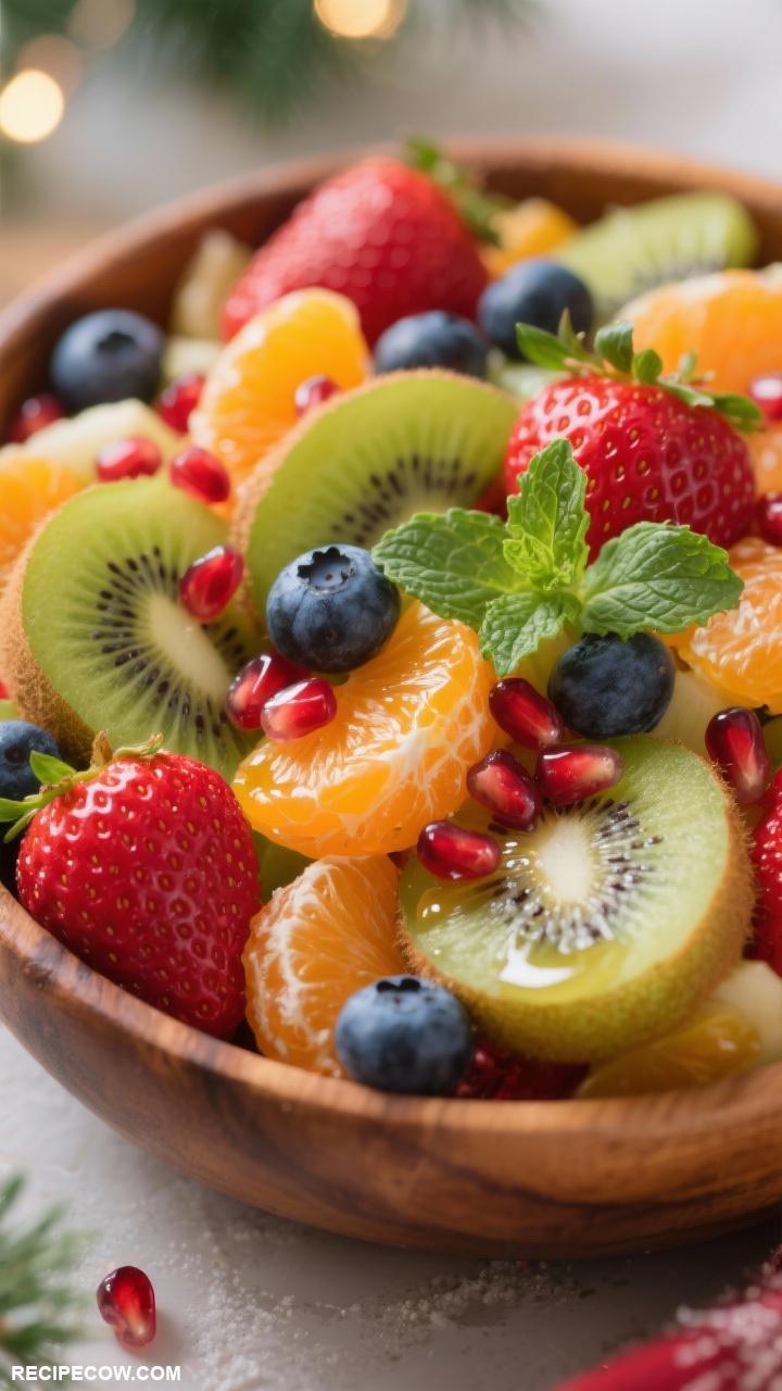 christmas morning breakfast ideas Holiday Fruit Salad