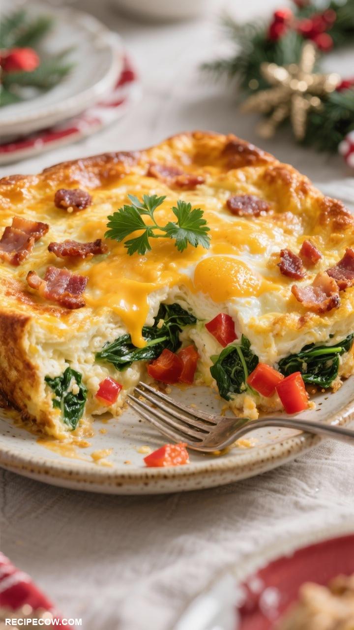 christmas morning breakfast ideas Savory Breakfast Casserole