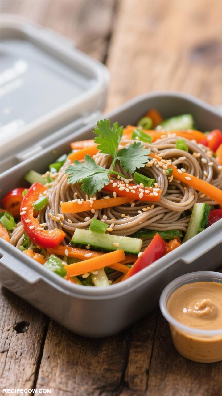 cold lunch box recipes Cold Noodle Salad