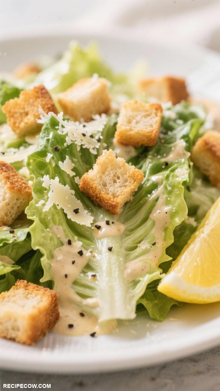 easy side dishes Classic Caesar Salad
