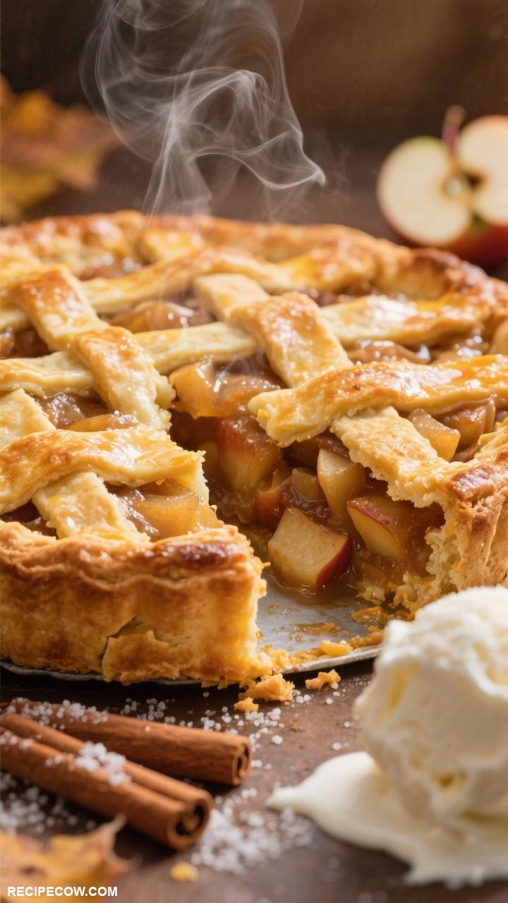 fruit dessert ideas Apple Pie with Cheddar Crust