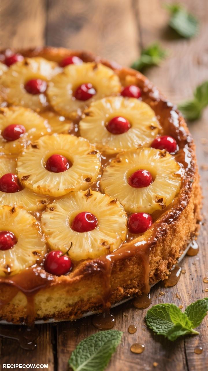 fruit dessert ideas Pineapple Upside Down Cake