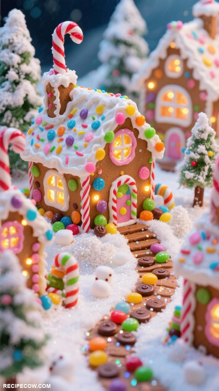 gingerbread house ideas Candy Land Gingerbread Village