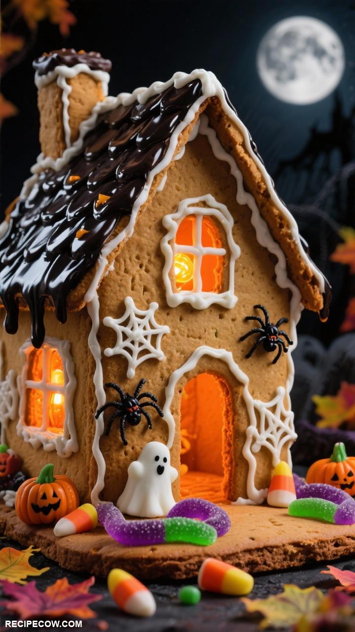 gingerbread house ideas Haunted Gingerbread House for Halloween