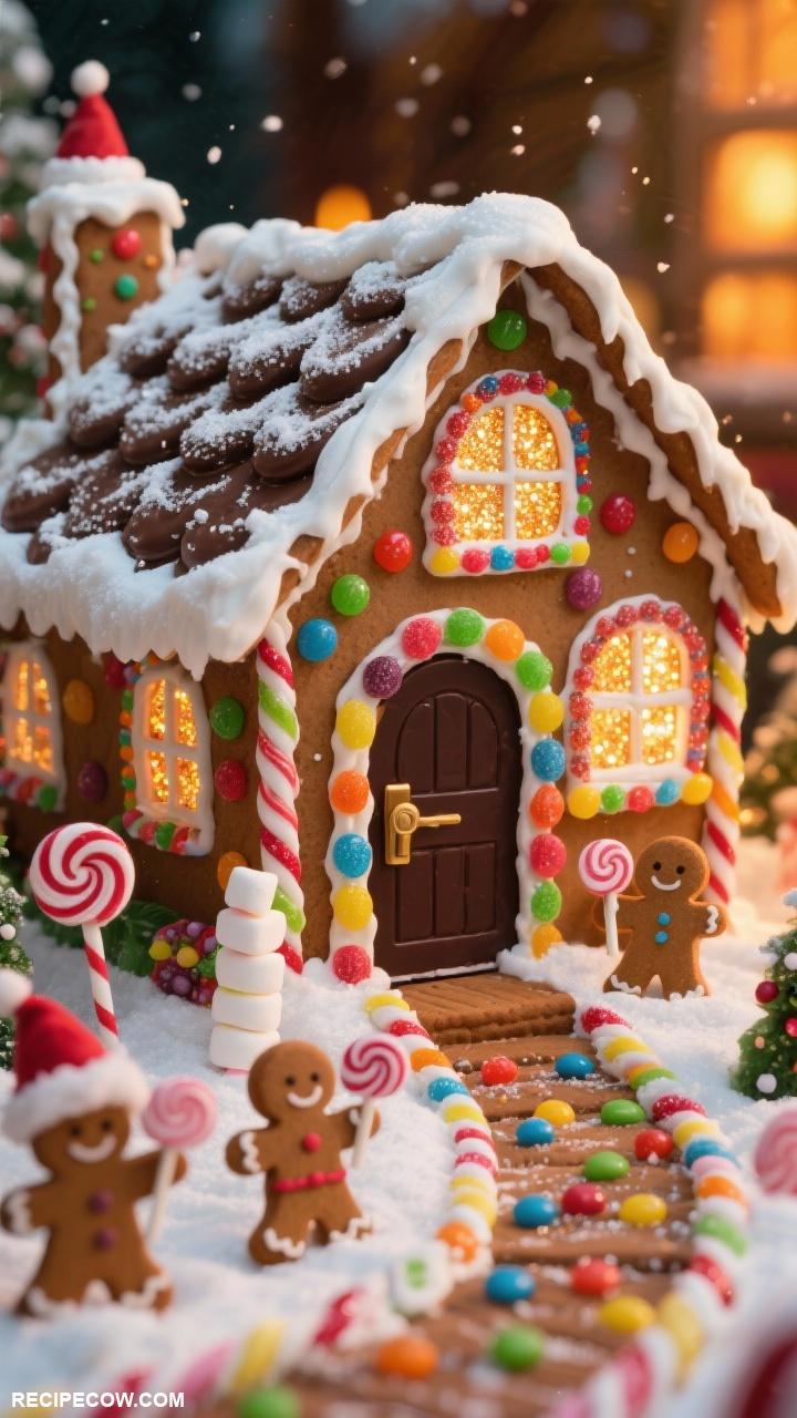 gingerbread house ideas Santas Workshop Gingerbread House