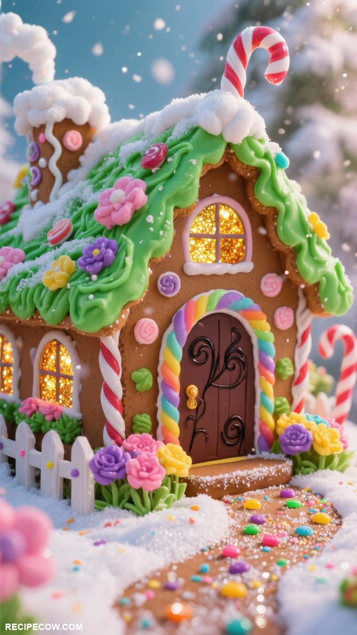 gingerbread house ideas Whimsical Fairy Tale Cottage