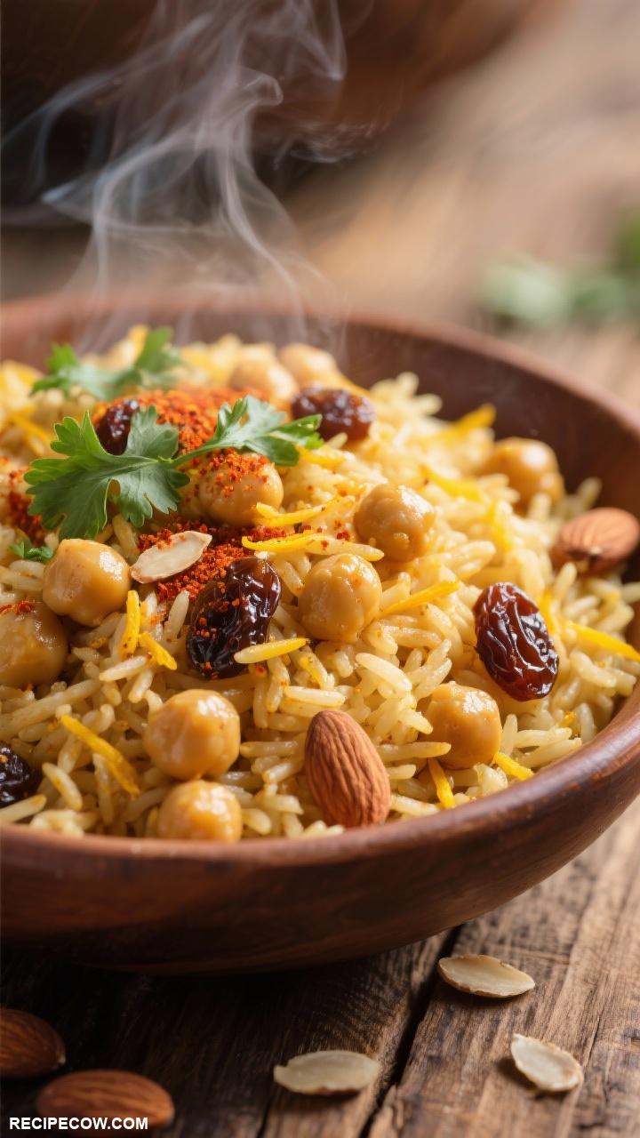 rice cooker recipes Moroccan Spiced Chickpea Rice