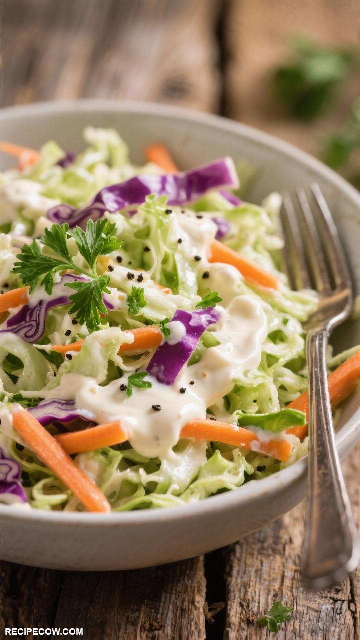 side dish ideas Creamy Coleslaw
