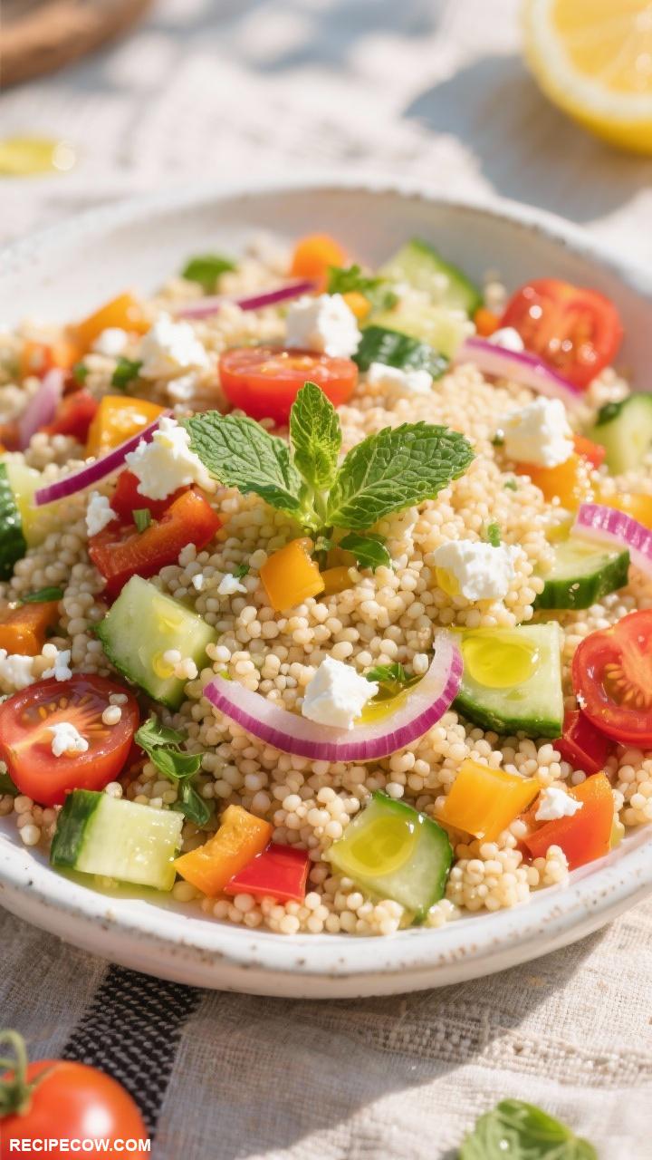 side dish ideas Mediterranean Couscous Salad