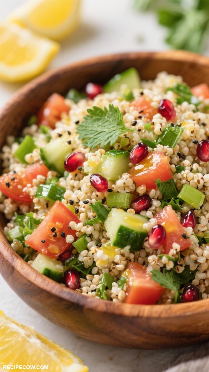 side dish ideas Quinoa Tabbouleh