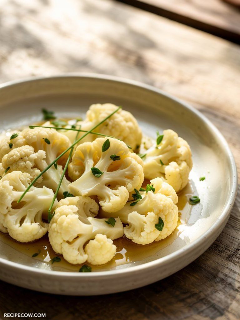 sous vide recipes Cauliflower