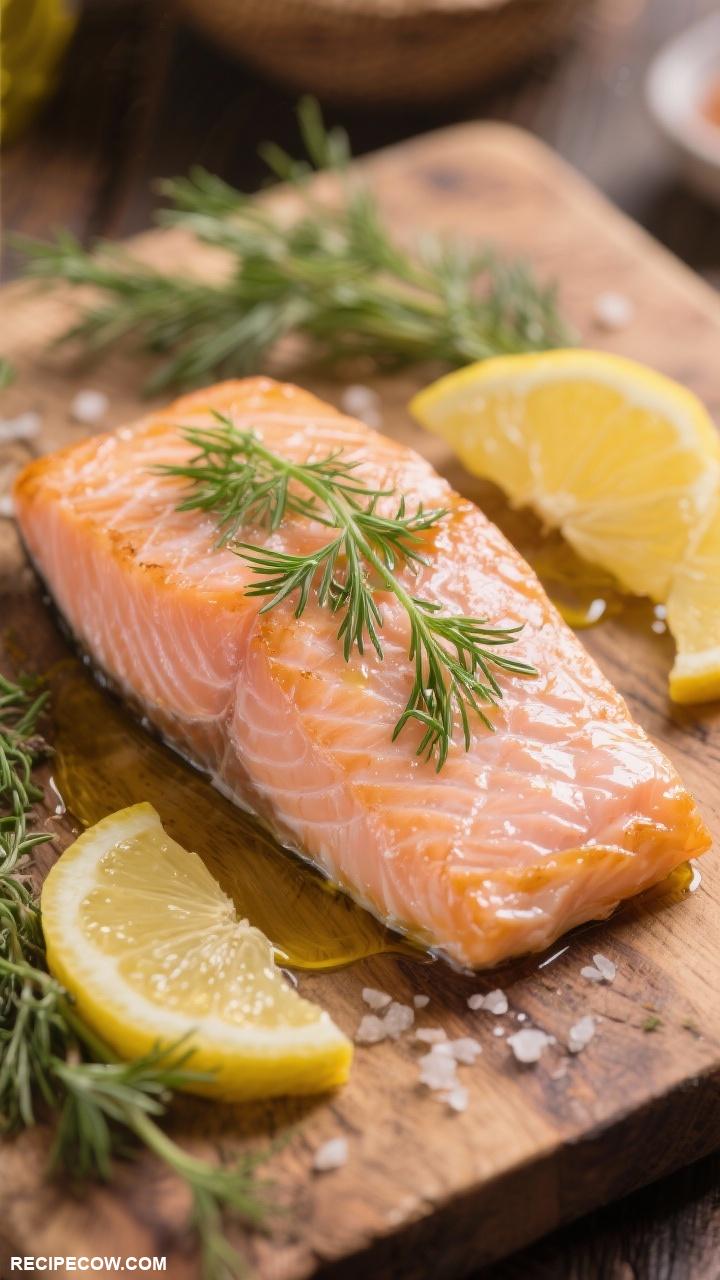 sous vide recipes Sous Vide Salmon with Lemon Dill