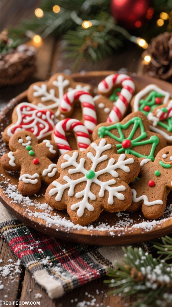winter cookies Classic Gingerbread Cookies