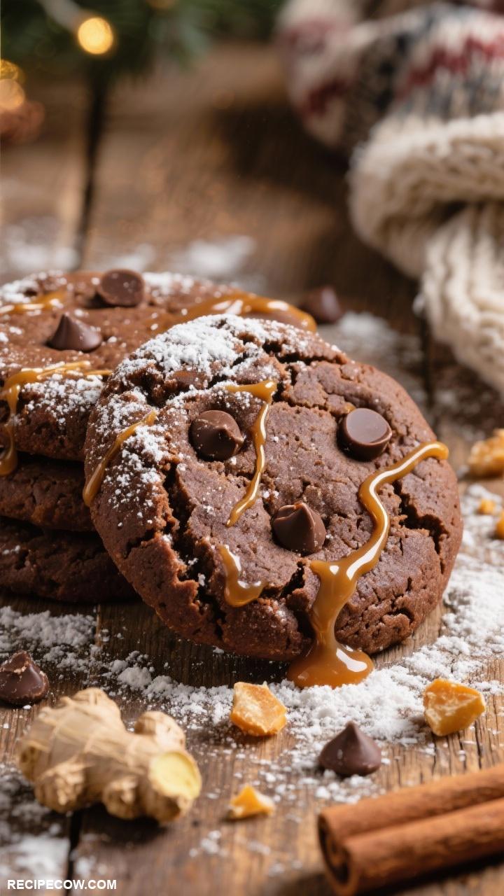 winter cookies Warm Molasses Cookies