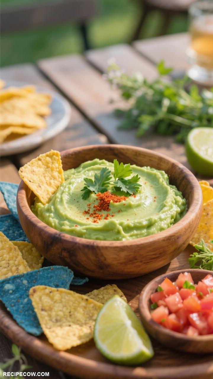 BBQ sides Creamy Avocado Dip