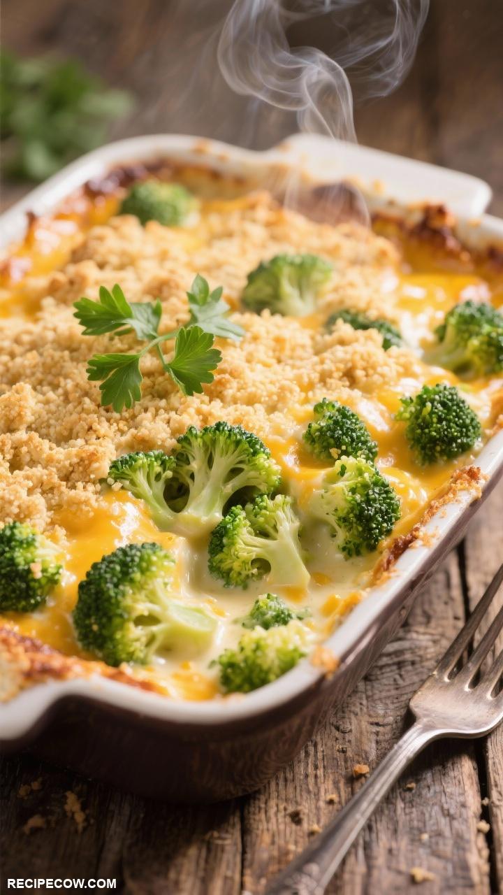 Low carb sides Cheesy Broccoli Casserole