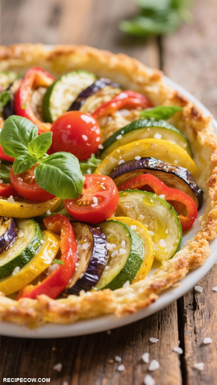 Low carb sides Ratatouille with Summer Vegetables