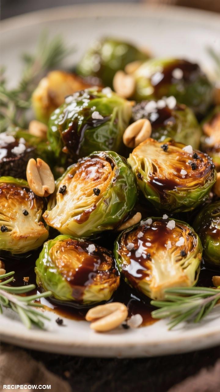Side dishes for a crowd Balsamic Roasted Brussels Sprouts